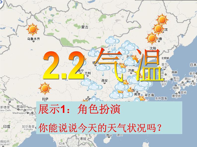 2.2气温—浙教版八年级科学上册课件01