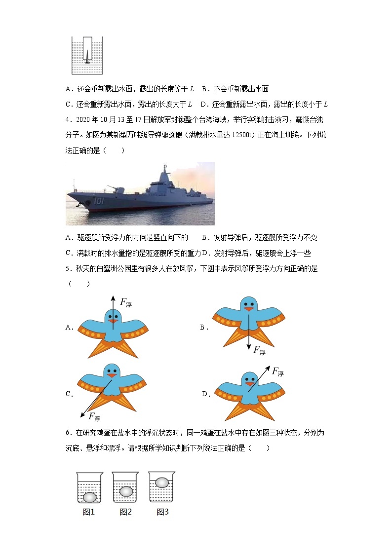 1.3 水的浮力第1课时课件-八年级科学上册  同步教学课件+练习(浙教版)02