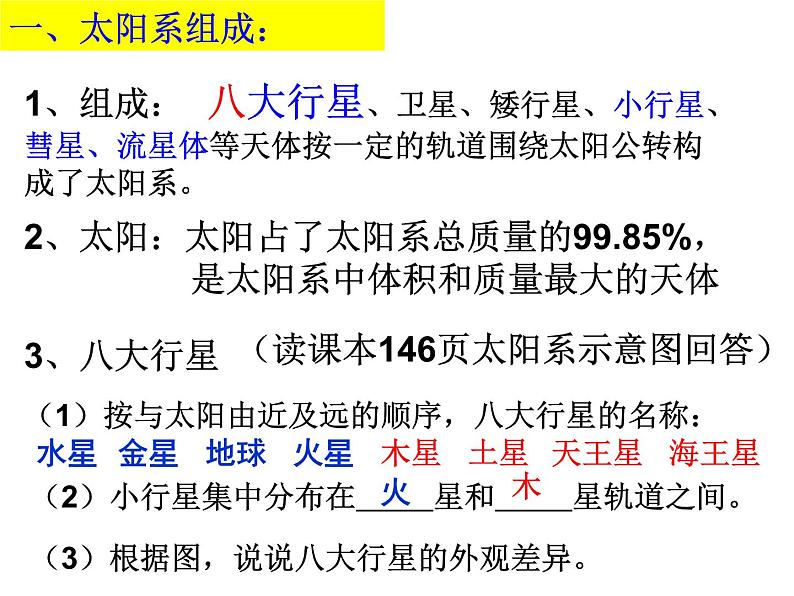 【浙教版】科学七下：4.6《太阳系》ppt课件（1）02