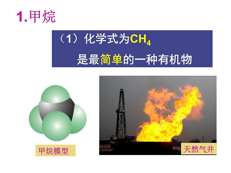 2020秋浙教版科学九上2.3《有机物和有机合成材料》（第1课时）ppt课件07