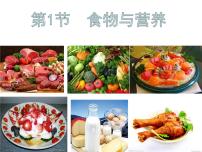 初中浙教版第1节 食物与营养背景图课件ppt