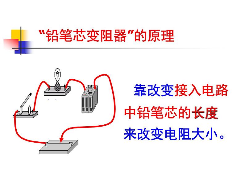 华师大版八年级下册科学 4.4电阻 课件第6页