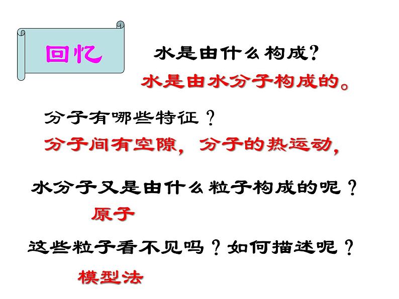 浙教版八下科学 2.2物质的微观粒子模型 课件第2页