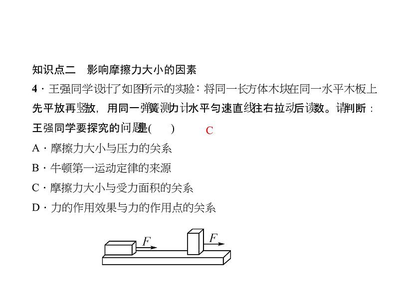 浙教版七下科学 3.6摩擦力 课件07