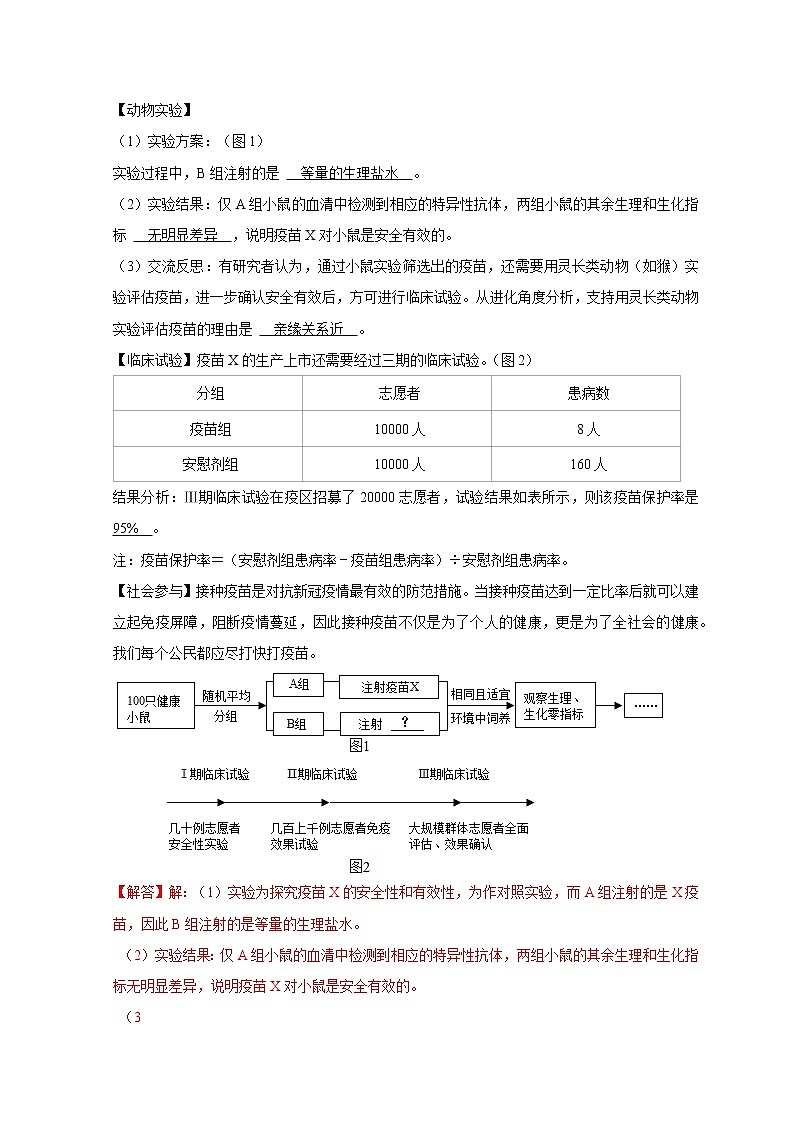 精练6 生物实验（解析版）第2页