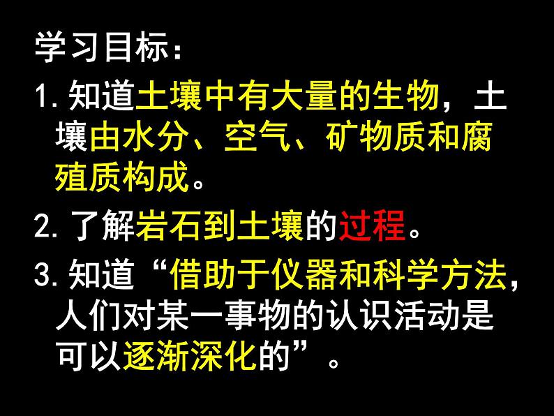 浙教版八下科学  4.1土壤的成分 课件02