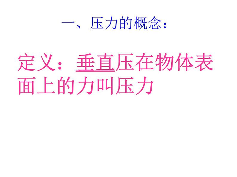 浙教版七年级下册科学 3.7压强 课件06