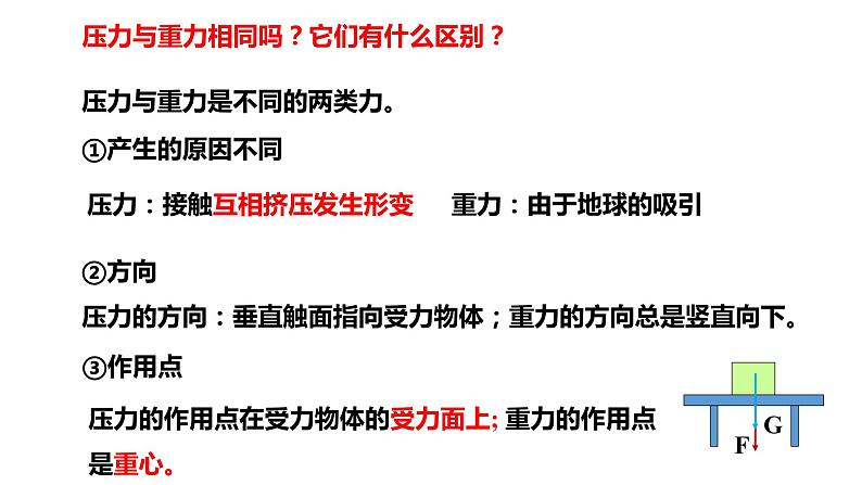 浙教版七年级下册科学 3.7压强 课件06