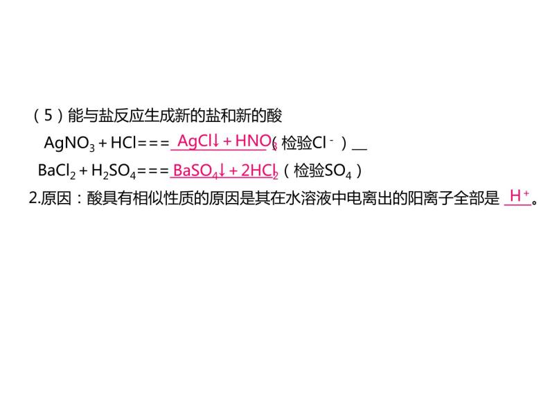 浙教版初中科学 第31课时《常见的化合物（一）》中考冲刺复习课件07