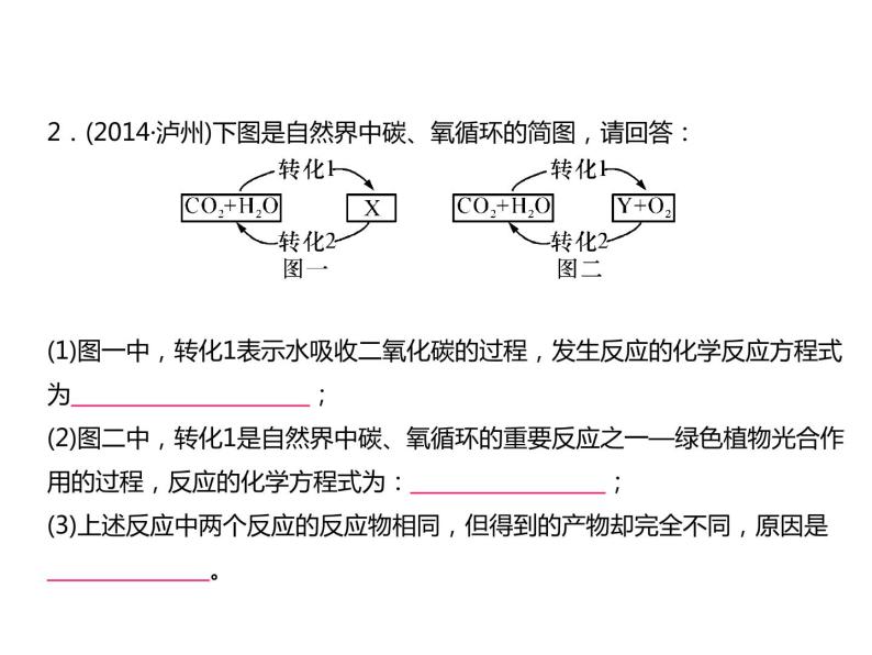 浙教版初中科学 第36课时《物质间的循环和转化》中考冲刺复习课件08