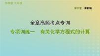 初中科学华师大版九年级上册1 化学方程式习题ppt课件