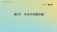 初中科学华师大版九年级上册第2章  酸与碱1 生活中的酸和碱习题ppt课件