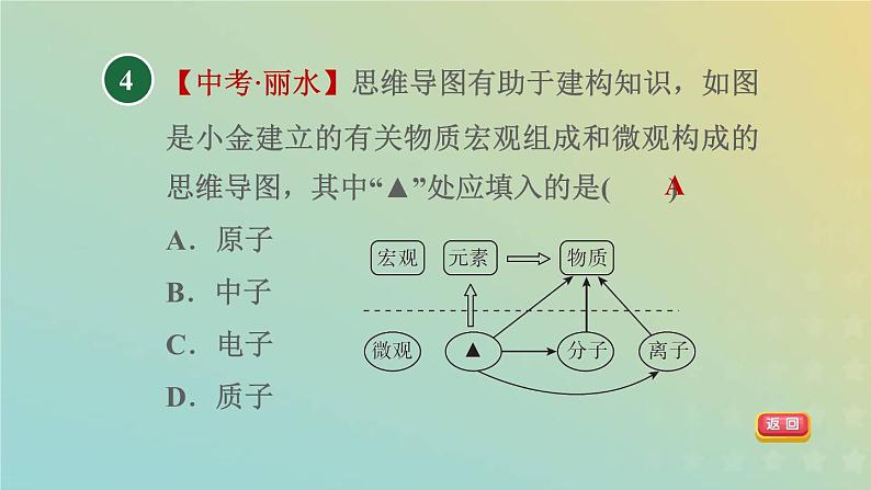 浙教版八年级科学下册第2章微粒的模型与符号第3节原子结构的模型第2课时离子与同位素习题课件06