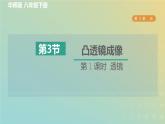 華東師大版八年級科學下冊第2章光3凸透鏡成像第1課時透鏡習題課件