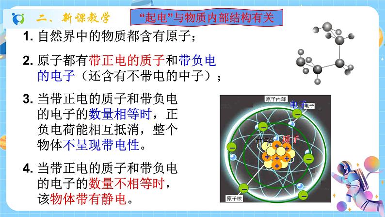 浙教版科学 八年级上册 4.1 电荷与电流（第1课时） 课件+教案+练习07