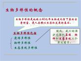 华师大7上个科学3.1 生物物种的多样性 课件