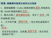 华师大9上科学1.1 化学方程式  课件