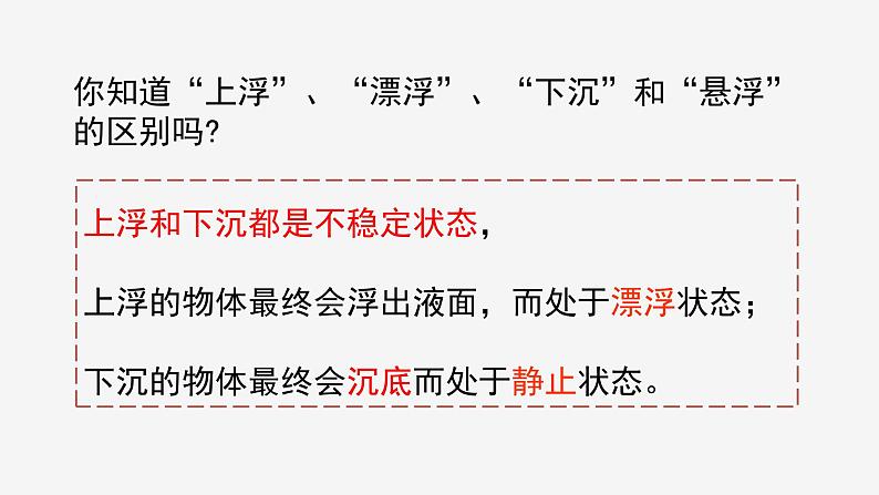 1.3 水的浮力 ③ 课件—2021-2022学年浙教版八年级科学上册第2页