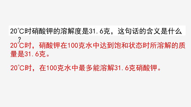 1.5  物质的溶解  ③ 课件—浙教版八年级科学上册07