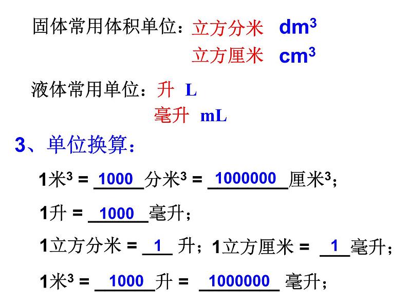 浙教版科学 七年级上册 第1章 第4节 科学测量（体积的测量） 课件07