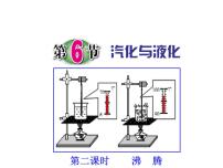 浙教版七年级上册第6节 汽化与液化教课ppt课件