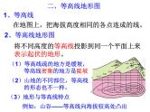 浙教版科学 七年级上册 第3章 第7节 地形和地形图（第2课时） 课件