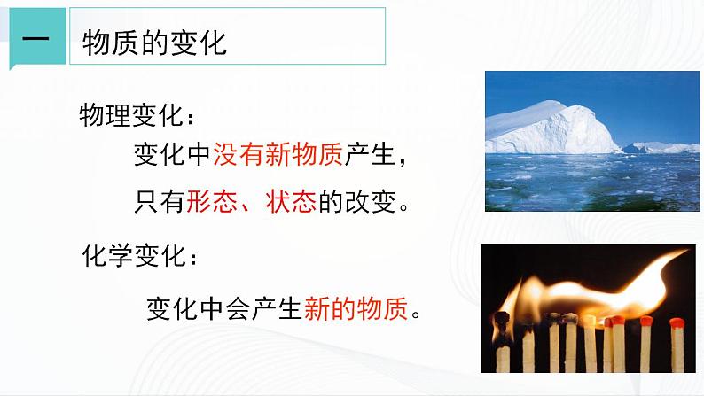 浙教版九上科学 1.1  物质的变化 课件04