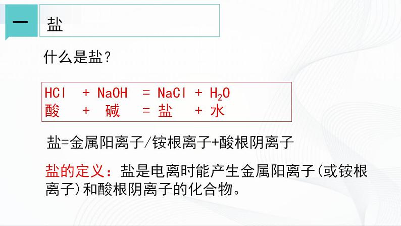 浙教版九上科学 1.6 几种重要的盐（一） 课件03