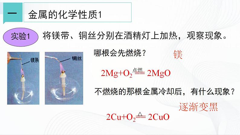 浙教版九上科学 2.2 金属的化学性质（一）课件06