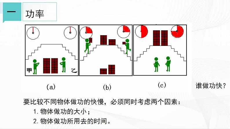 浙教版九上科学 3.3 能量转化的量度（二）课件05