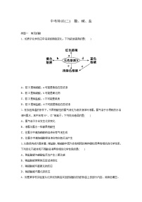 初中科学浙教版九年级上册第1章 物质及其变化综合与测试同步训练题