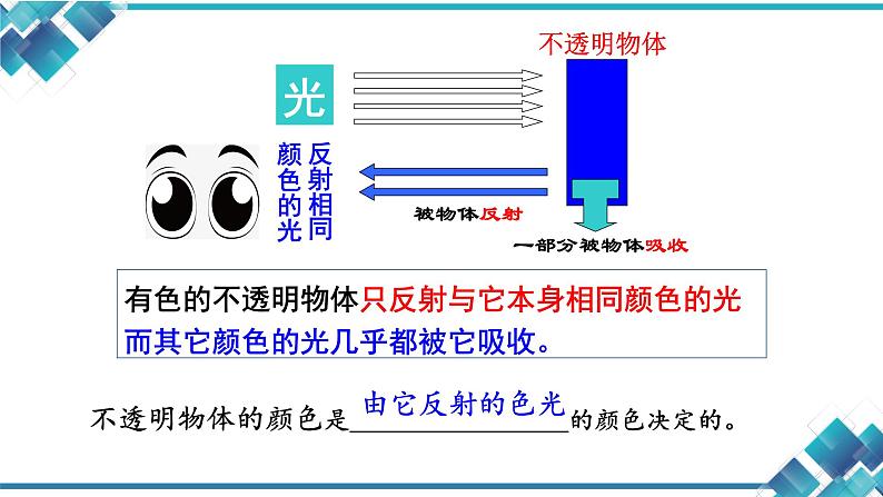 初中科学 七年级 第2章第4节第3课时《光和颜色》 课件第5页