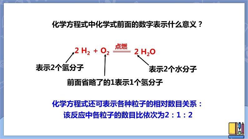 华东师大版九上科学 第一章第一节《化学方程式》第三课时 课件PPT08