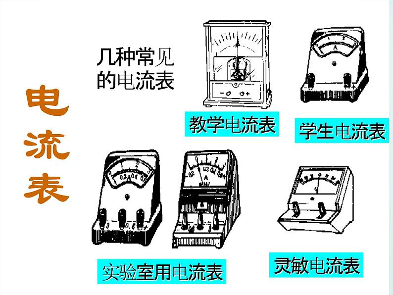 牛津上海版科学七年级上册 9.1.5电流、电流表及其使用 PPT07