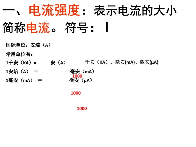 牛津上海版科学七年级上册 9.1.5电流、电流表及其使用 课件PPT04