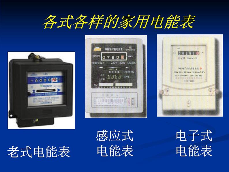 牛津上海版科学七年级上册 9.2.6电能、电能表  课件PPT04