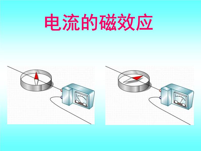 牛津上海版科学七年级上册 9.3.2电流的磁效应 课件PPT01