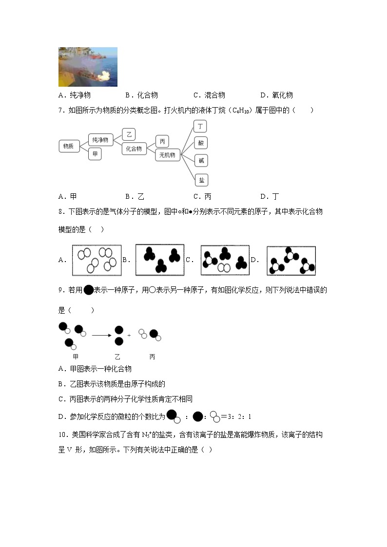 2.4物质的分类（练习）-2022-2023学年九年级上册科学讲练课堂（浙教版）03