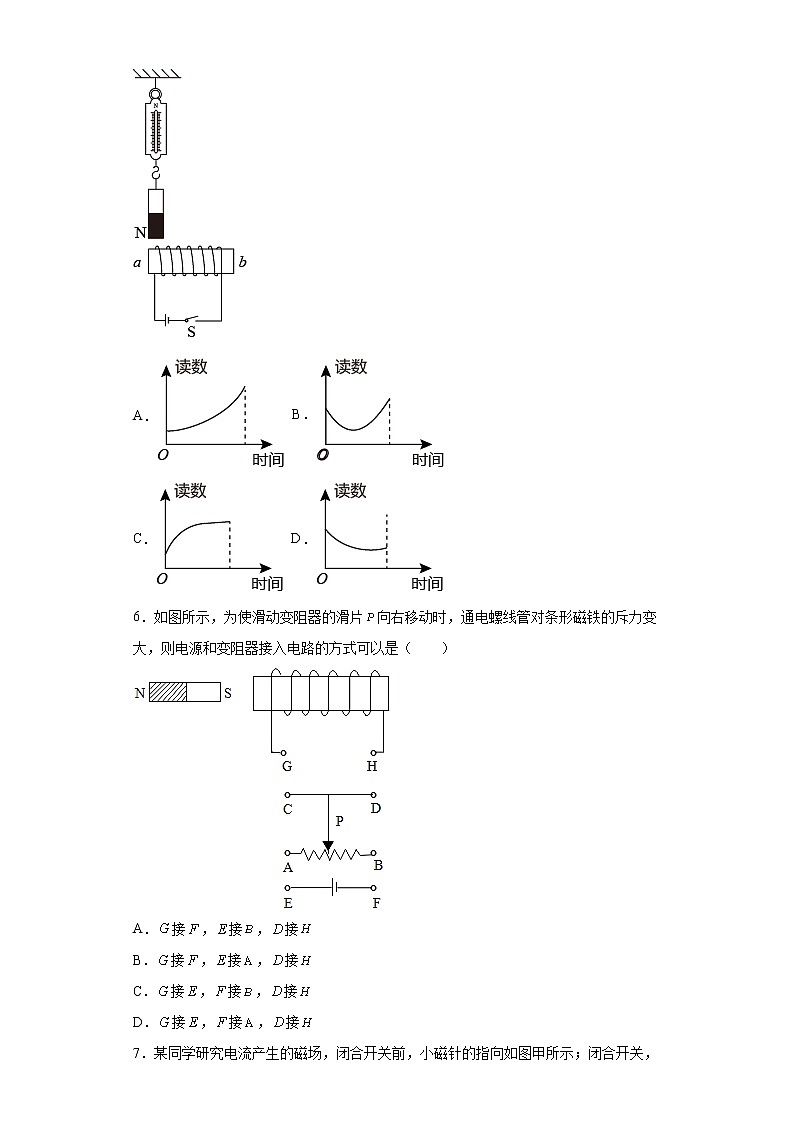 浙教版科学 八年级下册 1.2 电生磁 第2课时 （课件+练习）03