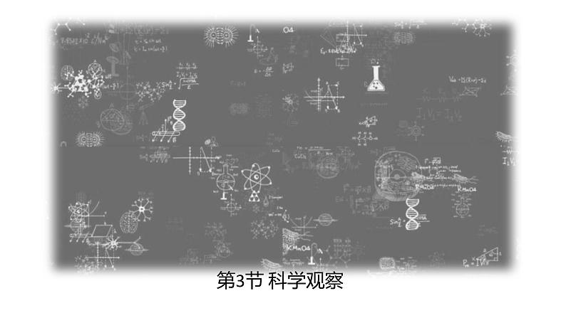 浙教版七年级科学上册 1.3 科学观察课件01