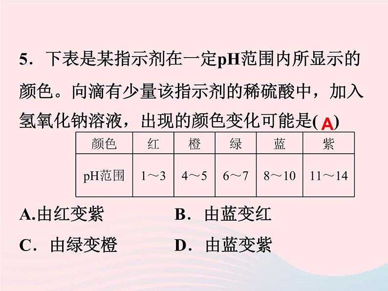 2022—2023学年新版浙教版九年级科学上册第1章物质及其变化1.2物质的酸碱性（课件+提优手册）08