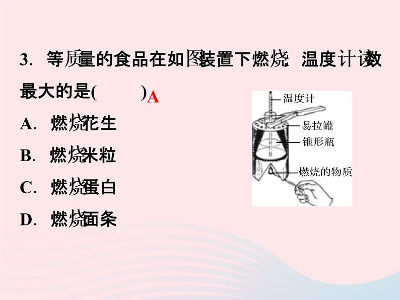 2022—2023学年新版浙教版九年级科学上册第4章代谢与平衡4.1食物与营养（课件+提优手册）06