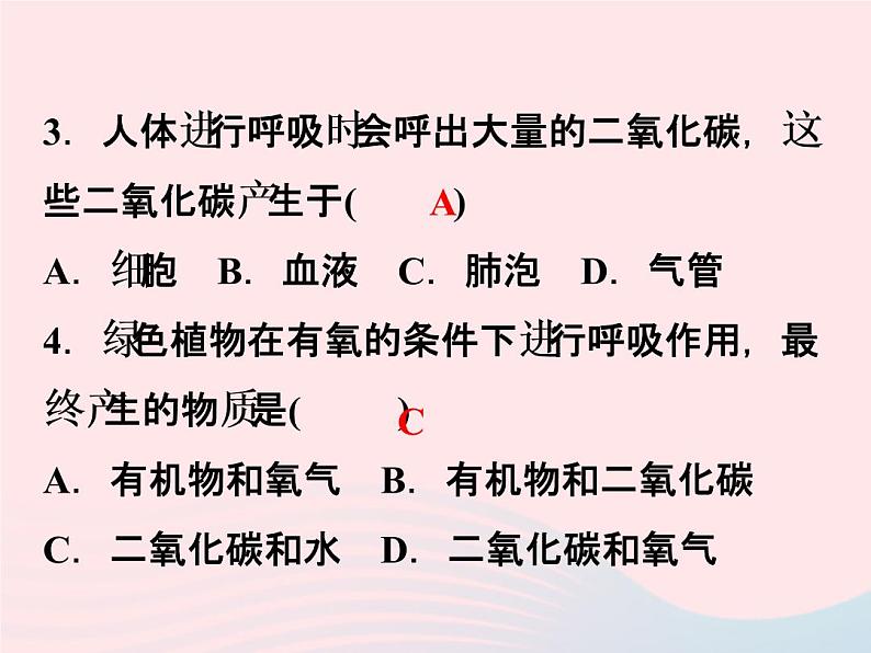 2022—2023学年新版浙教版九年级科学上册第4章代谢与平衡4.4能量的获得（课件+提优手册）06