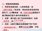 2021—2022学年新版浙教版九年级科学下册第3章人的降3.3身体的防卫（课件+提优手册）