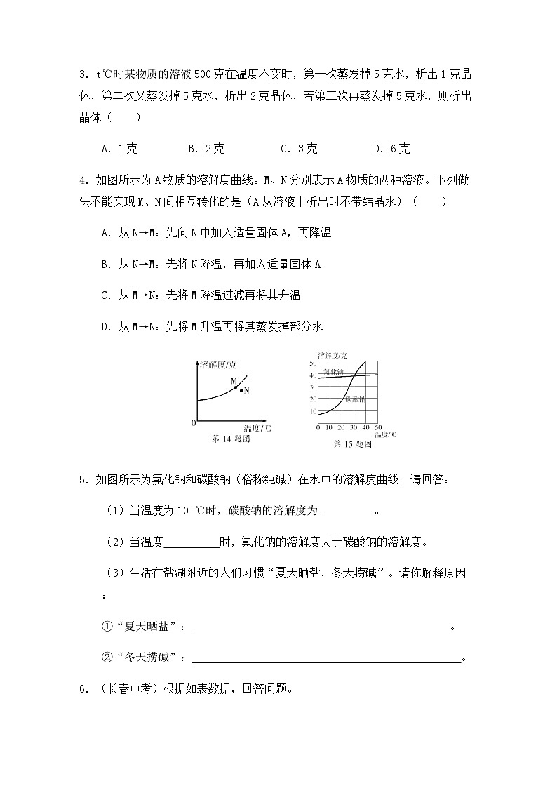 浙教版科学8年级上册 第1章 第6节  物质的分离 PPT课件+教案+习题02