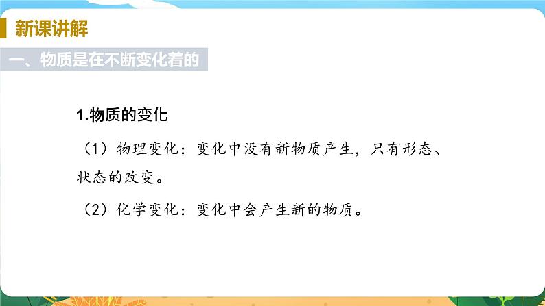九科浙上 第1章 第1节  物质的变化 PPT课件+教案+预习作业+补充作业05