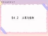 4.2土壤与植物（课件+预学案+练习）