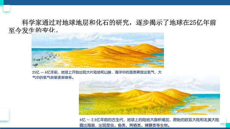 ZJ版九下1.3地球的演化和生命的起源第8页