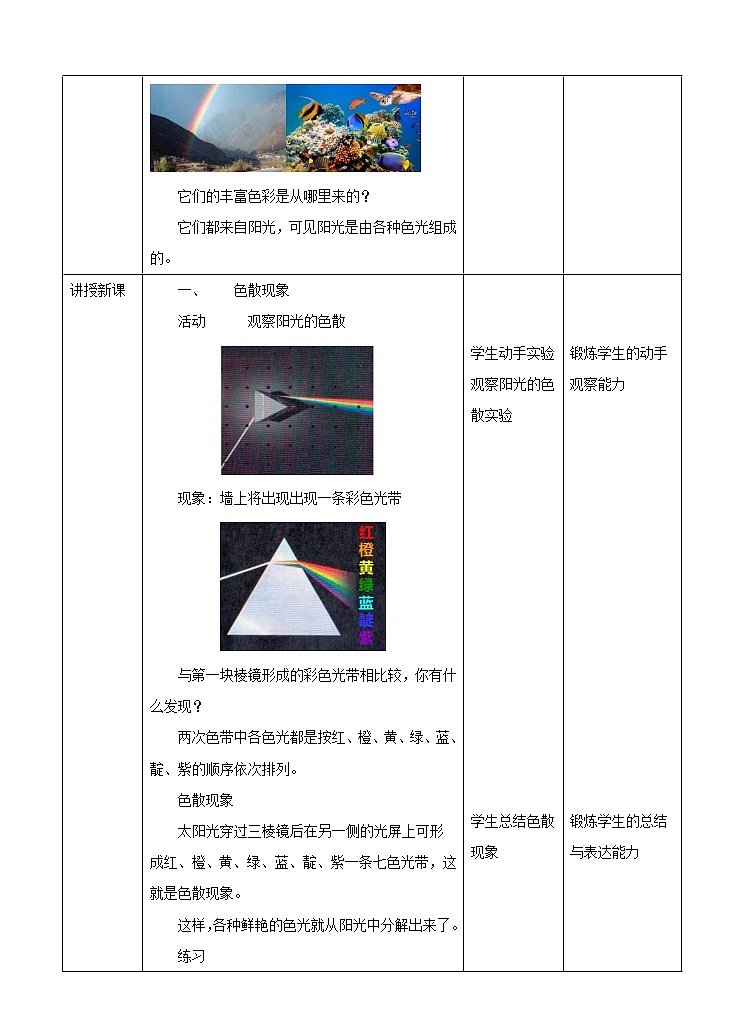 第三章第三节 阳光的组成（第一课时）课件+教案+练习02