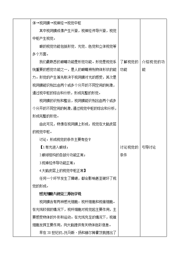 第3章第1节眼与视觉 第二课时（课件+教案+练习+视频）02